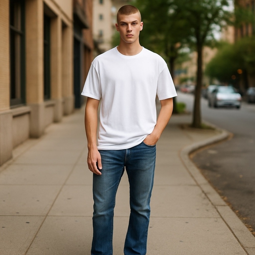 Levi's Jeans Relaxed Fit Stretch Denim Blue Jeans W36 L34 So Soft and Comfort